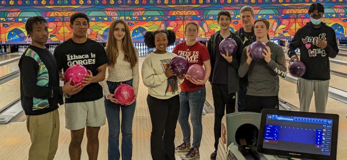 High School bowling trip, Dec. 2022